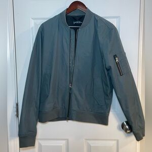 Everlane Men's Grey Bomber Uniform Jacket Size Medium